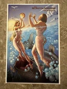 Monster Hunters Survival Guide #3 cubierta exclusiva casi nueva+ 9,6-9,8 (2011 Zenescope) - Imagen 1 de 23
