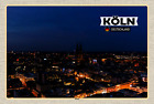 Blechschild 18x12 Köln Deutz Blick auf Stadt Wand Deko Bar Kneipe Sammler Gesche