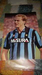 FOTO CARTONCINO GRANDE FORMATO KALLE RUMMENIGGE INTER DA AGENZIA - Foto 1 di 2