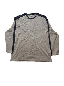 Camiseta Duluth Trading Co. Para Hombre Gris Cola Larga Cuello Redondo Mangas Largas 2XL NUEVA SIN ETIQUETAS - Imagen 1 de 5
