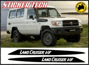 CALCOMANÍA ADHESIVA TURBO DIÉSEL V8 CAPÓ CUCHARADA PARA TOYOTA LANDCRUISER 4,5 L 07-16 - Imagen 1 de 2