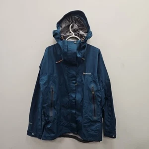Montane Atomic Event Waterproof Lightweight Hooded Blue Coat Jacket Size Medium - Picture 1 of 10