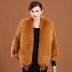 2023 Luxury Winter Women 100% Real Fox Fur Coat Thick Warm Party Fox Fur Jackets