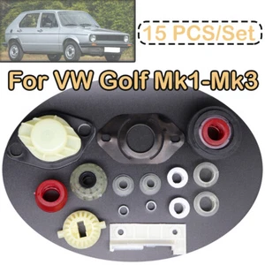 Worn Shifter Fix! 15X MT Shift Lever Gear Linkage Repair Kit For VW Golf Mk1-Mk3 - Picture 1 of 5