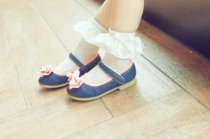 Baby girl ankle socks Toddler ankle socks Baby girl bow socks Girls socks - Picture 1 of 12