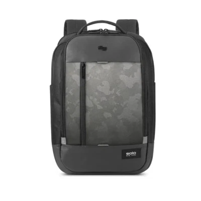 NUEVO CON ETIQUETAS ~ SOLO NEW YORK Code Pro Mochila Estructurada 17.3" ~ Se Adapta a todos los MacBooks ~ NEGRA Foto 1 de 4