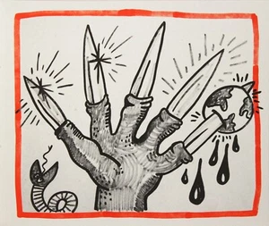 KEITH HARING AGAINST ALL ODDS orig LITHO estate authenticated rare ed 500 mint - Picture 1 of 1