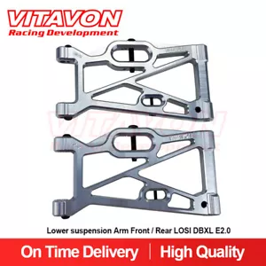 VITAVON CNC alu7075 Brazo de suspensión inferior Delantero/Trasero PARA LOSI DBXL E2.0 DBXL GAS - Imagen 1 de 4