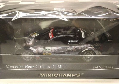 Minichamps MercedesBenz CClass DTM M. Hakkinen 2005 Collectible Model Car - Image 1 of 4