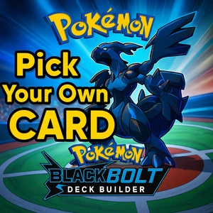 Pokémon TCG Black Bolt Set Pick Your Own Card Common Uncommon Bulk Modern Single - Picture 1 of 49