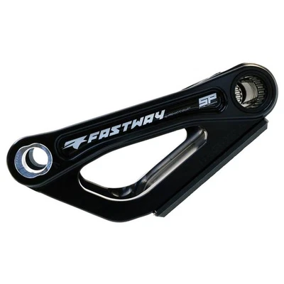 Fastway Adjustable Linkage Guard with Replaceable Skid Plate Black For KTM 125 Foto 1 de 4