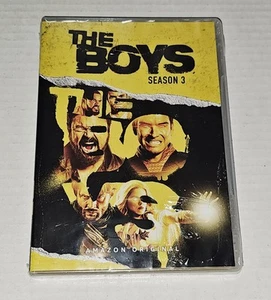 THE BOYS Season 3 Three (DVD, 2022) Region 1, FACTORY SEALED NEW! - Picture 1 of 3