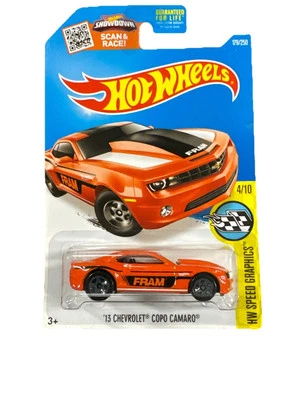 Filtros de marco gráficos de velocidad Hot Wheels '13 Chevy Copo Camaro HW 2015 Foto 1 de 4