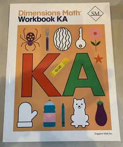 Dimensions Math Workbook KA by Singapore Math Inc. - Picture 1 of 2