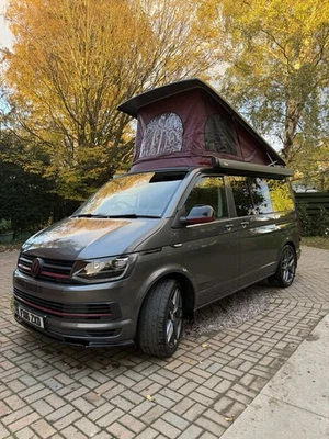 VW Transporter T6 2016, Euro 6, 140bhp, 4 Berth Camper Van - Image 1 of 4