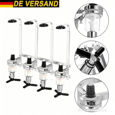 Barbutler Getränkespender Barbutler Flaschenhalter Schnaps Getränkeportionierer. - Bild 1 von 4