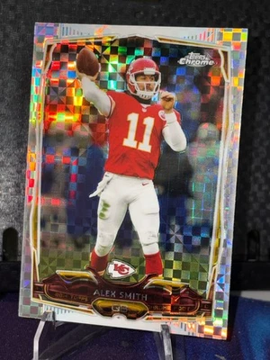 2014 Alex Smith Topps Chrome Refractor Card# 54  - Image 1 of 2