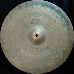 Zildjian Old 16 Inch Medium Crash Cymbal Vintage 70s 80s Era No Damage - Picture 1 of 2