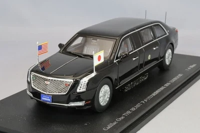 Nuova Kyosho x RAI'S 1/43 Cadillac One THE BEAST 2019 US Presidential Car... - Immagine 1 di 4