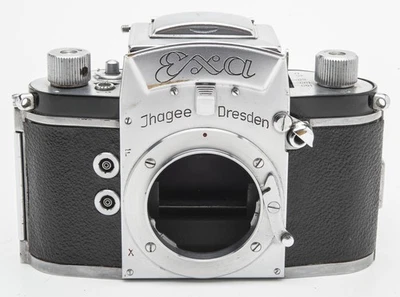 Ihagee Dresden Exa Typ 4 analoge Spiegelreflexkamera Kamera body Gehäuse - Bild 1 von 4