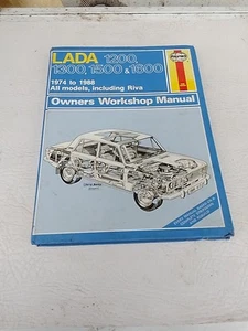Lada 1200,1300,1500,1600 All Models 1974-88 Haynes Manual - Riva, Estate, Saloon - Picture 1 of 10