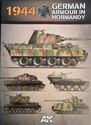 German Armour In Normandy Camo Profile Guide AK916  - Image 1 of 2