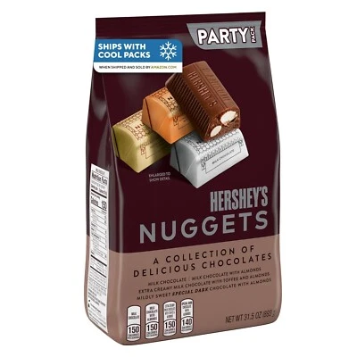Assorted Nuggets chocolate candy party pack, 31.5 ounces total. - Image 1 of 4