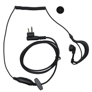 2pin Clip Ear Earpiece Headset Mic for Motorola XTN CLS MU Radio Walkie Talkie - Picture 1 of 7