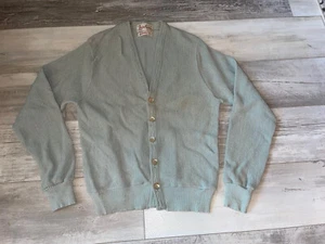 Vintage 60s Men's Jantzen Cardigan Sweater Golf Size Medium - Picture 1 of 14