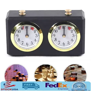 Mechanical Analog Chess Clock Timer International Chess Timer Analogue Clock - Picture 1 of 11