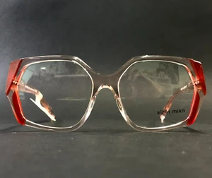 Alain Mikli Eyeglasses Frames A03159 006 Transparent Pink Burgundy 54-16-145 - Picture 1 of 10