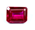 Vvs 8.65 Ct Natural Mogok's Pink Ruby Emerald Cut Certified Loose Gemstone F1905