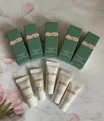 Lote 5 Lociones Suaves Hidratantes La Mer ~ 0.1oz/3ml Cada Muestra Nuevo en Caja Foto 1 de 3