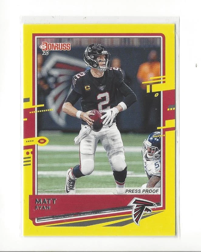 2020 Donruss Football Yellow Press Proof Parallel Singles - You Choose - Image 1 of 1