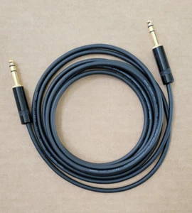 Cable Mogami dorado de 1'FT - 25'FT 3,5 mm 1/8 estéreo macho a audio Neutrik 1/4 6,3 mm - Imagen 1 de 4