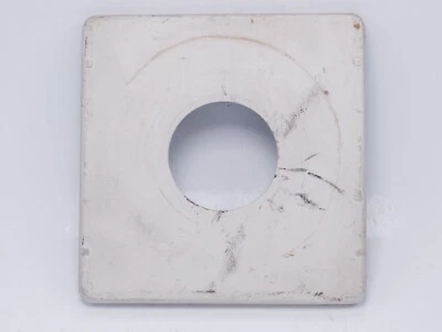 Graflex Pacemaker Crown Speed Graphic 4x5" Camera Lens Board 35mm Hole - Image 1 of 2