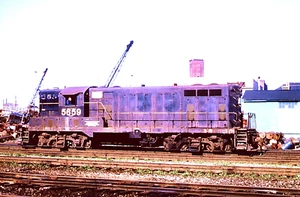 DUPLICATE SLIDE CONRAIL GP-7 #5659 CHICAGO, ILLINOIS MAY 1976 - Picture 1 of 1