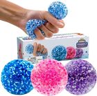 Mini Beadeez Stress Balls Fidget Toys | Squishy Squeeze Sensory Water Beads3Pack
