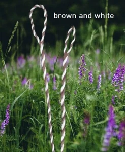 Flemish Twist Bowstring BROWN AND WHITE/ B55 / CHOOSE LENGTH! / $15.95 - Picture 1 of 10