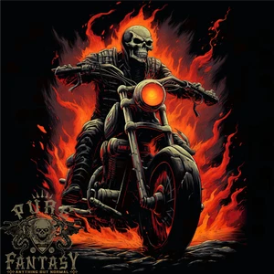 Camiseta Skull Biker Motocicleta Grim Reaper 31 para hombre 100% algodón - Imagen 1 de 3