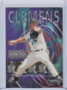1998 Circa Thunder Boss 98 #3 Roger Clemens Insert Free Shipping!
