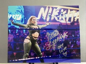 nikkita lyons signed autograph 8x10 photo wwe nxt aew wrestling superstar hot - Picture 1 of 4