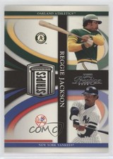 2005 Playoff Prestige Changing Stripes Reggie Jackson #C-25 HOF