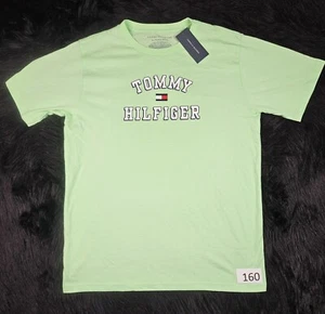 Tommy Hilfiger Boy's Short Sleeve Crew Neck T-Shirt Mint Green Size XL (20) - Picture 1 of 6