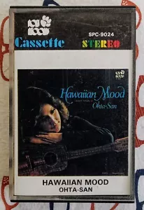Ohta-San Hawaiian Mood 1977 Cassette Album Ukulele Poki Records VG+ - Picture 1 of 4