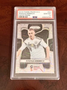 2018 Panini Prizm World Cup #90 Joshua Kimmich Lazer Prizm Germany PSA 10 card - Picture 1 of 2