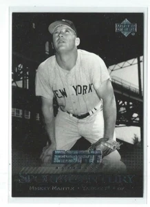 Mickey Mantle 2005 Upper Deck ESPN Sports Century Card #SC-7 - Picture 1 of 1
