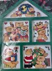 BUCILLA GALLERY OF STITCHES CHRISTMAS COLLECTION OF BEARS CROSS STITCH NIP 33381