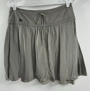 Abercrombie & Fitch Tiered Jersey Knit Skirt Drawstring Raw Hem Boho M Capsule - Picture 1 of 9