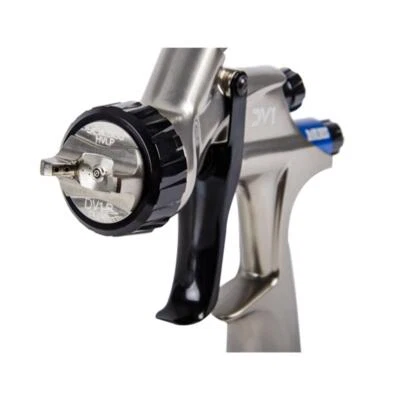 DeVilbiss DV1 Pistolet À Peinture HVLP Base 1,1 - 1,4Mm, Capuchon D'air B/B+ - Photo 1/4
